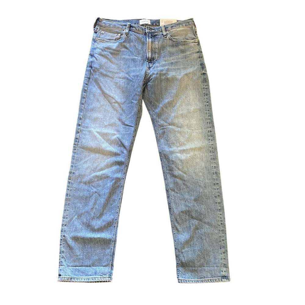 Everlane NWT The Selvedge Straight Fit Jean Longbay Men's Size 31x32 - Picture 7 of 11